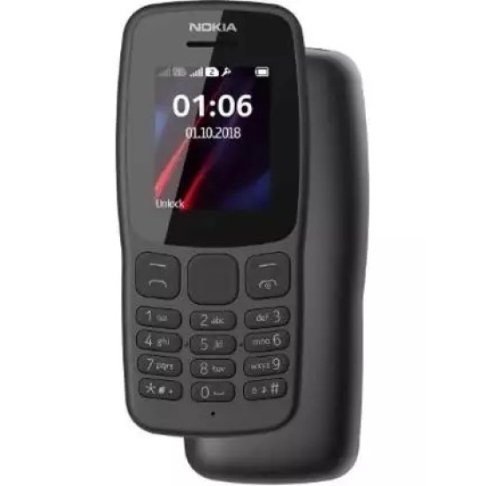 NOKIA 106 TA-1114 DUAL SIM 1.8" GRAY